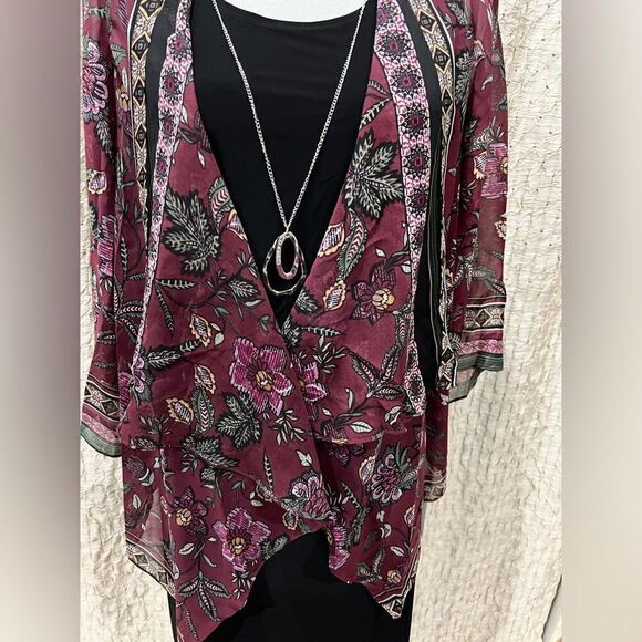 Studio 1 Faux-Jacket Dress With Removable Necklace - Picture 5 of 5